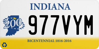 IN license plate 977VYM