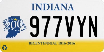 IN license plate 977VYN