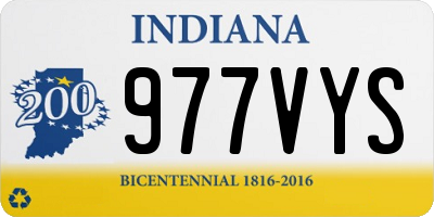 IN license plate 977VYS