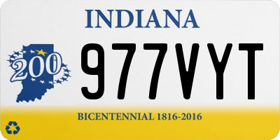 IN license plate 977VYT