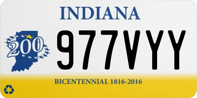 IN license plate 977VYY