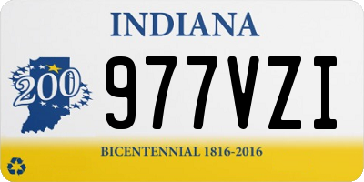 IN license plate 977VZI