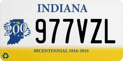 IN license plate 977VZL