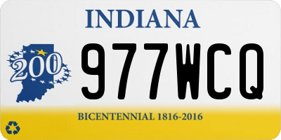 IN license plate 977WCQ
