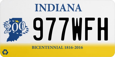 IN license plate 977WFH