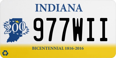 IN license plate 977WII