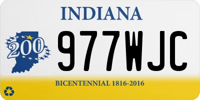 IN license plate 977WJC