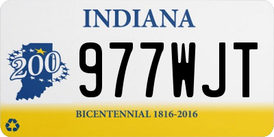 IN license plate 977WJT