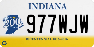 IN license plate 977WJW