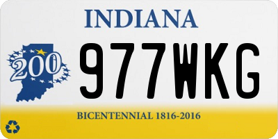 IN license plate 977WKG