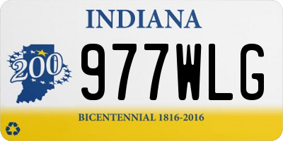 IN license plate 977WLG