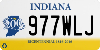 IN license plate 977WLJ