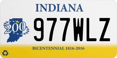 IN license plate 977WLZ
