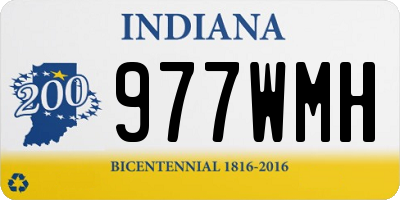 IN license plate 977WMH