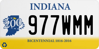 IN license plate 977WMM