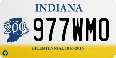 IN license plate 977WMO