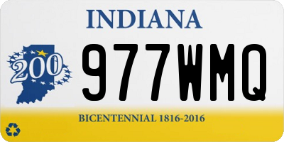 IN license plate 977WMQ