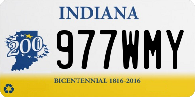 IN license plate 977WMY