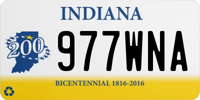 IN license plate 977WNA