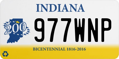 IN license plate 977WNP