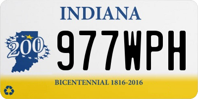 IN license plate 977WPH
