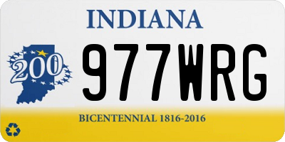 IN license plate 977WRG