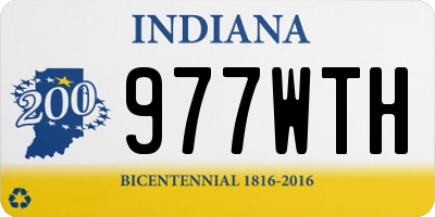 IN license plate 977WTH