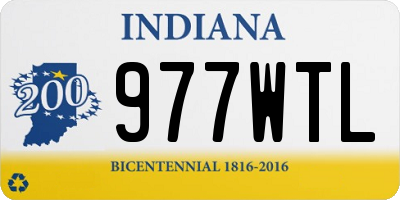 IN license plate 977WTL