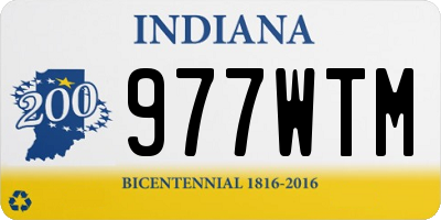 IN license plate 977WTM