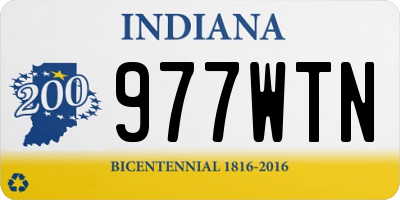 IN license plate 977WTN