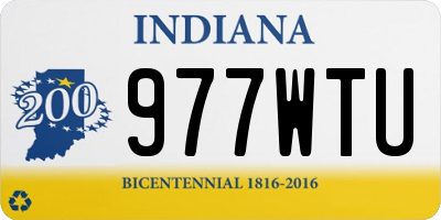 IN license plate 977WTU