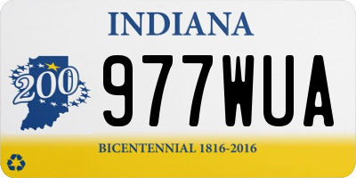 IN license plate 977WUA