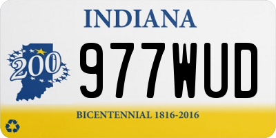 IN license plate 977WUD