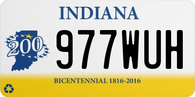 IN license plate 977WUH