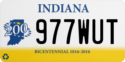 IN license plate 977WUT