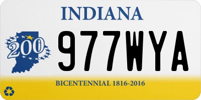 IN license plate 977WYA