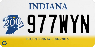 IN license plate 977WYN