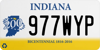 IN license plate 977WYP