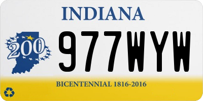 IN license plate 977WYW