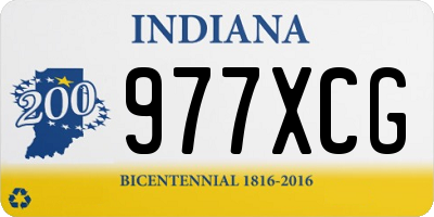 IN license plate 977XCG