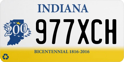 IN license plate 977XCH