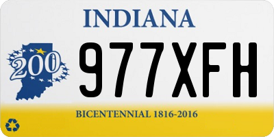 IN license plate 977XFH