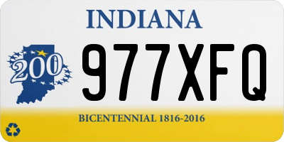 IN license plate 977XFQ