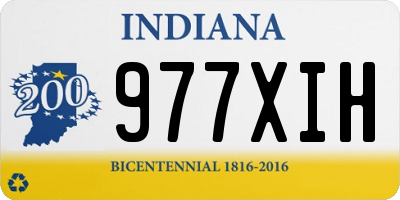IN license plate 977XIH