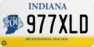 IN license plate 977XLD