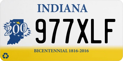 IN license plate 977XLF