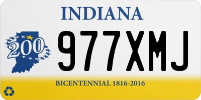 IN license plate 977XMJ