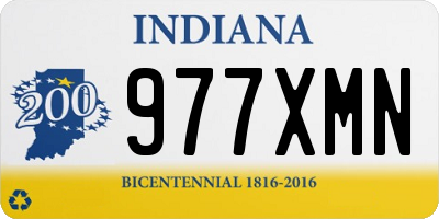 IN license plate 977XMN