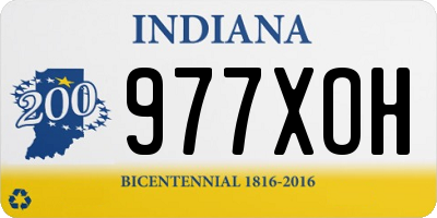 IN license plate 977XOH