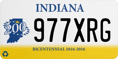IN license plate 977XRG